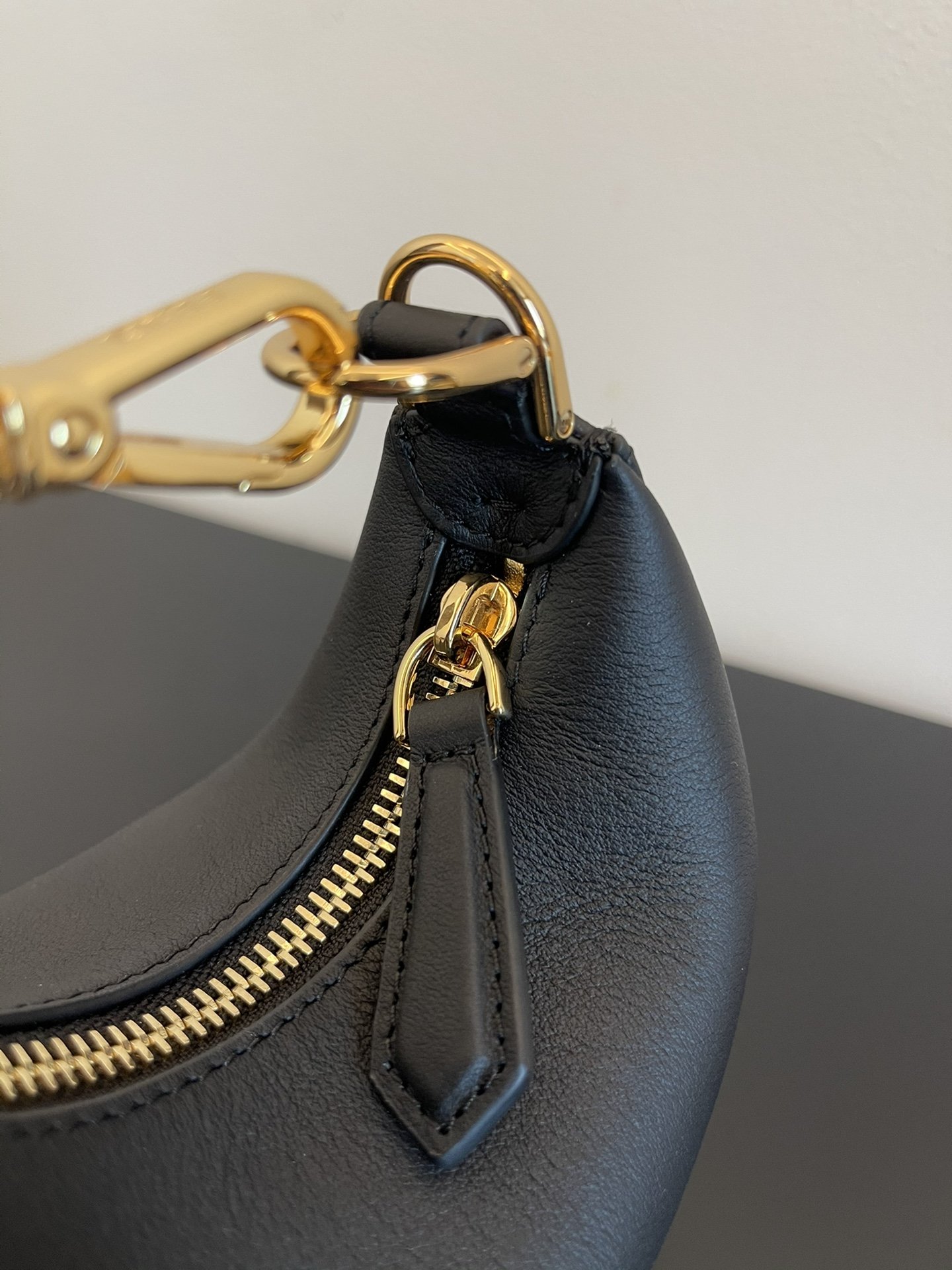 F**di Nano F**digraphy Black For Women, Women’s HandBags 6.7in/17cm FF 8BR798A5DYF1HEJ