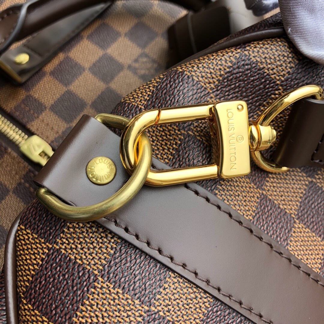 L0vis Vvtt0n Keepall Bandoulière 45 Damier Ebene Canvas 17.7in/45cm LV N41428