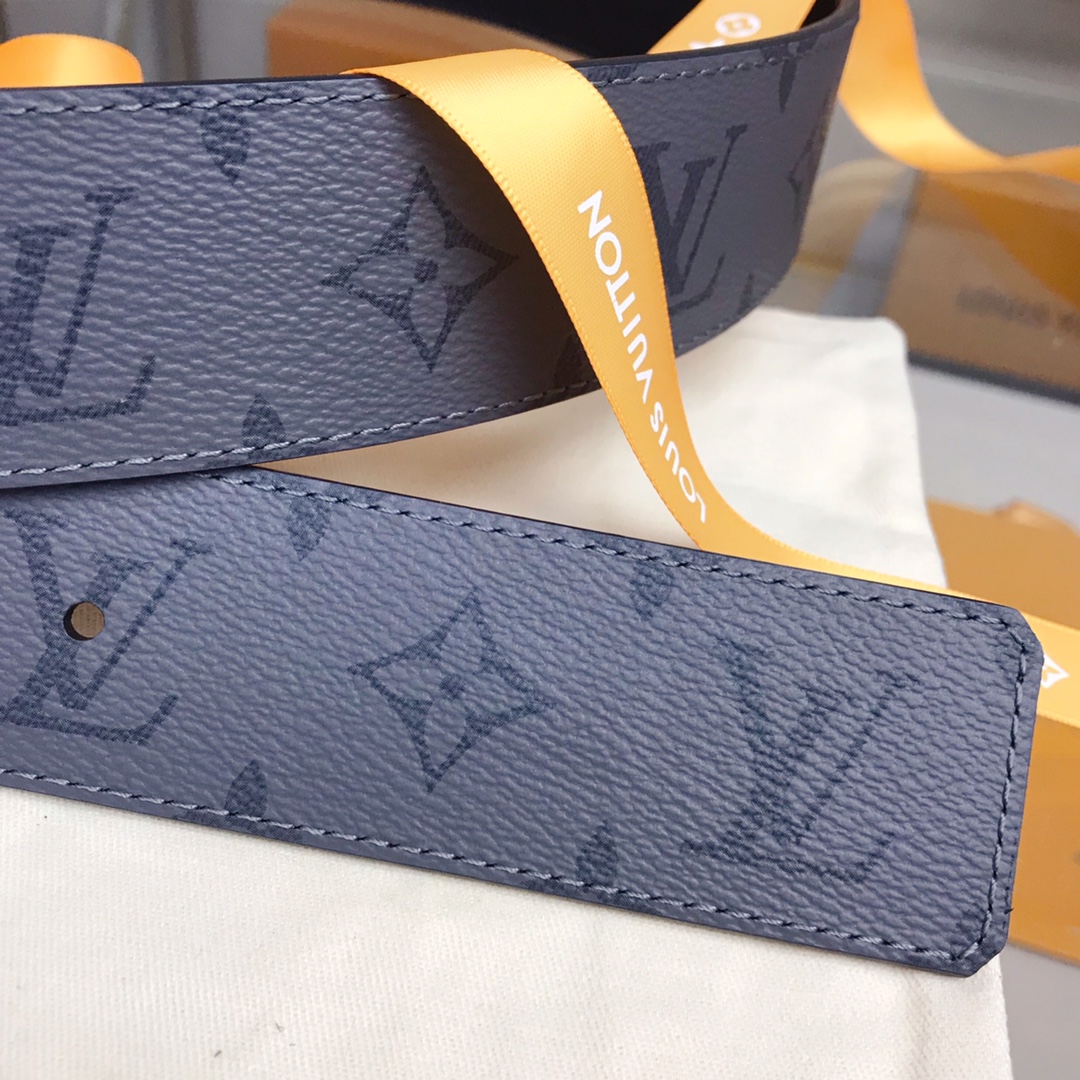 L0vis Vvtt0n Reversible LV Belt Monogram Eclipse M0450V