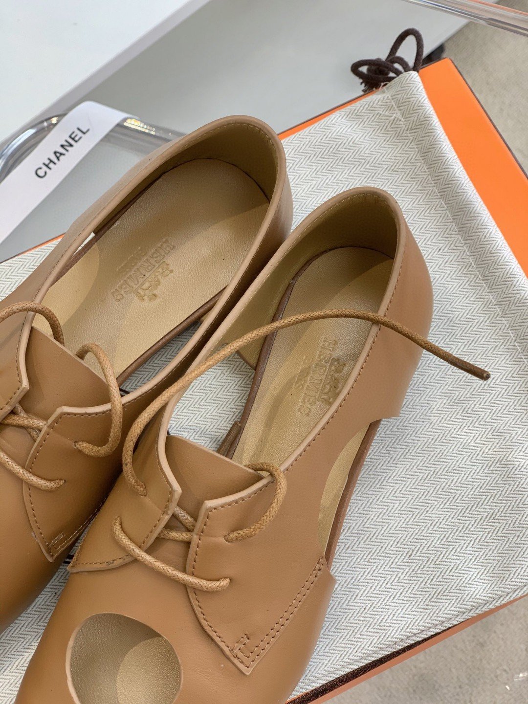 H**me5 Epoca Oxford Shoe Brown For Women, Women’s Shoes H221024Z