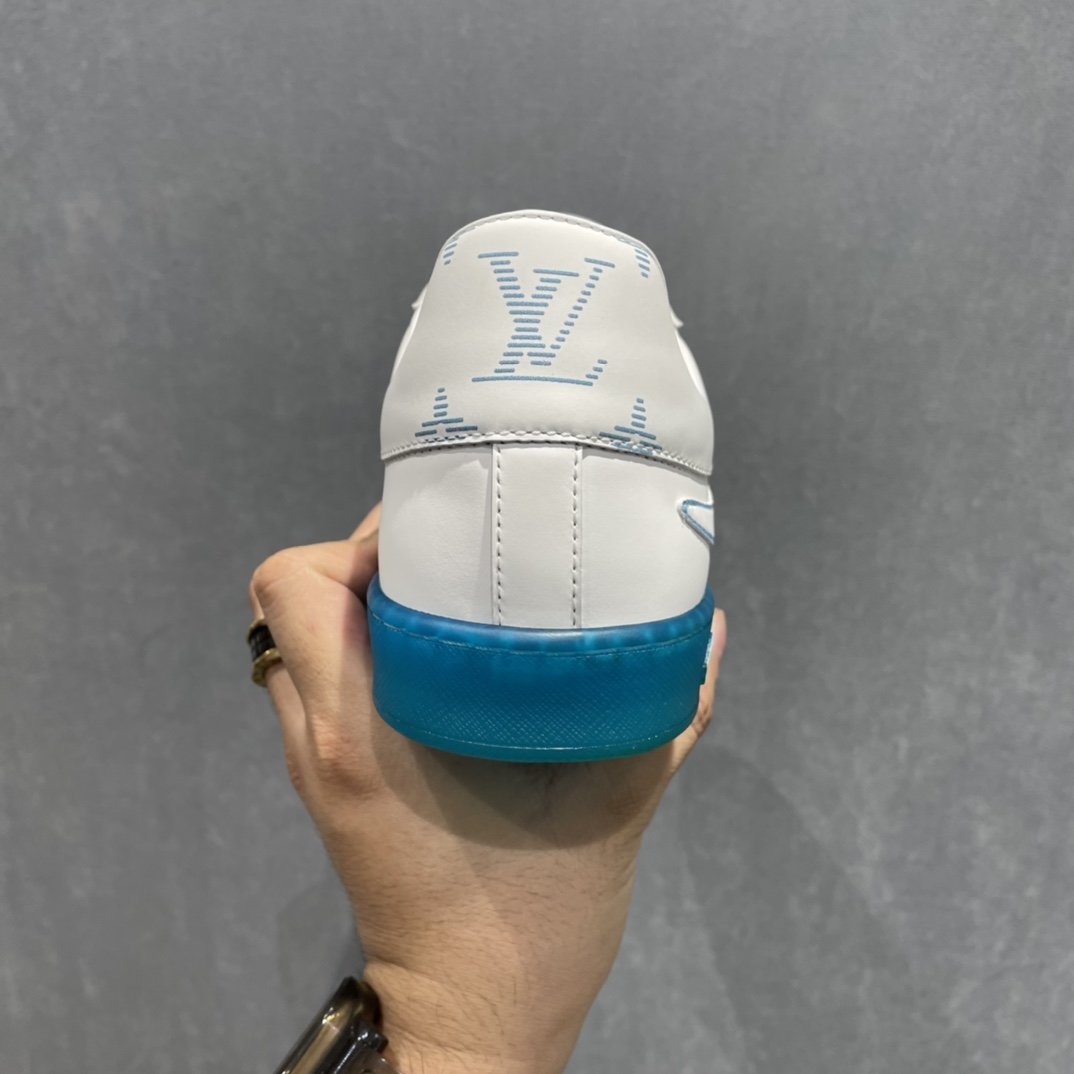 L0vis Vvtt0n Luxembourg Samothrace Sneaker Blue For Men LV 1A9FZ5