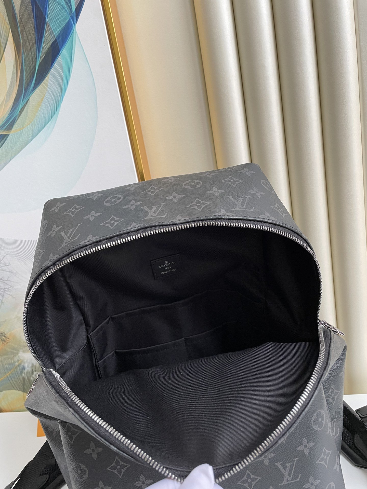 L0vis Vvtt0n Discovery Backpack PM Monogram Eclipse Canvas For Men, Men’s Bags 11.8in/30cm LV M43186