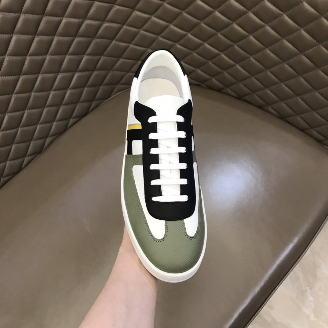 H**me5 Boomerang Sneaker White/Green/Black For Men H211861ZHLN400