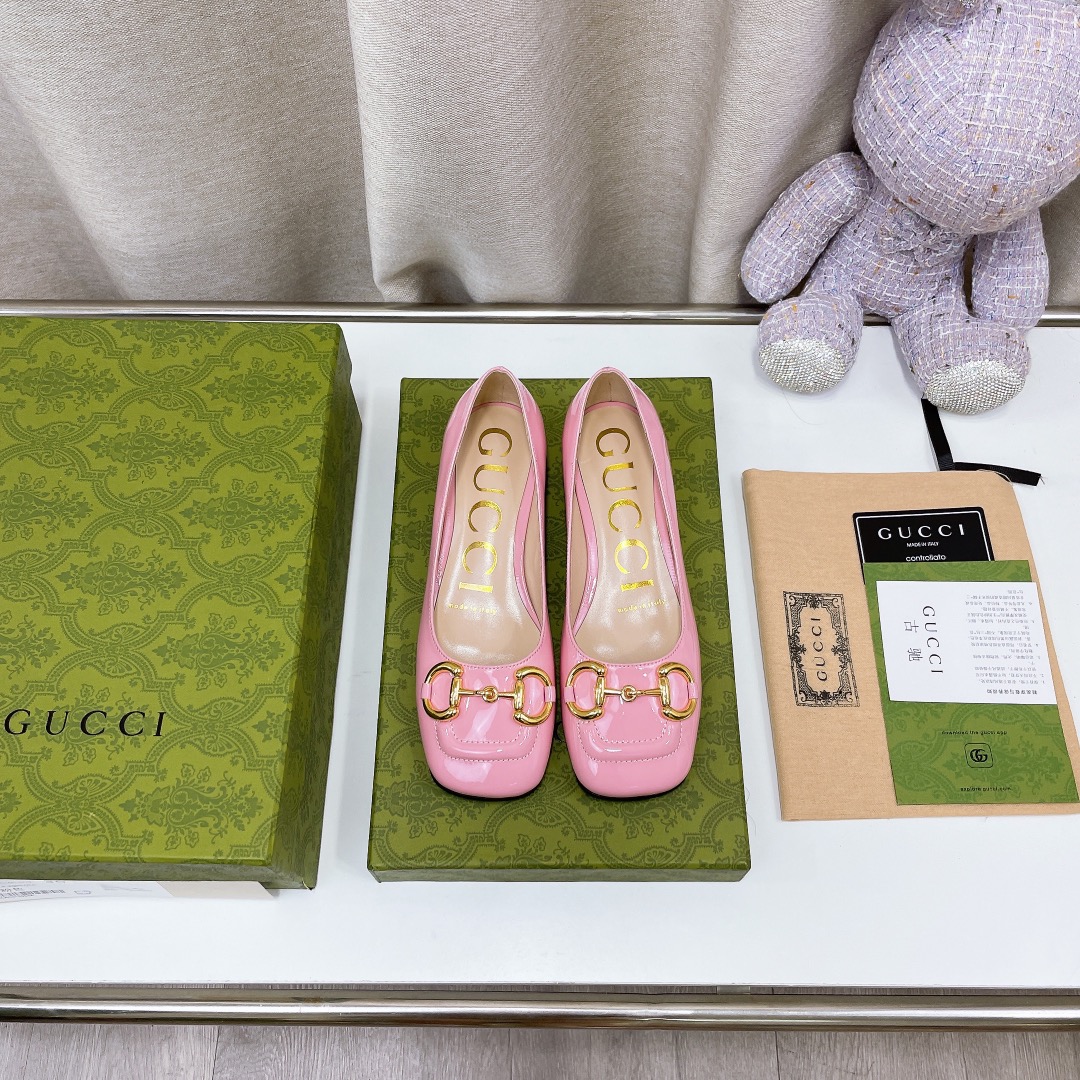 Gvc*1 Women’s Ballet Flat With Horsebit Light Pink For Women GG