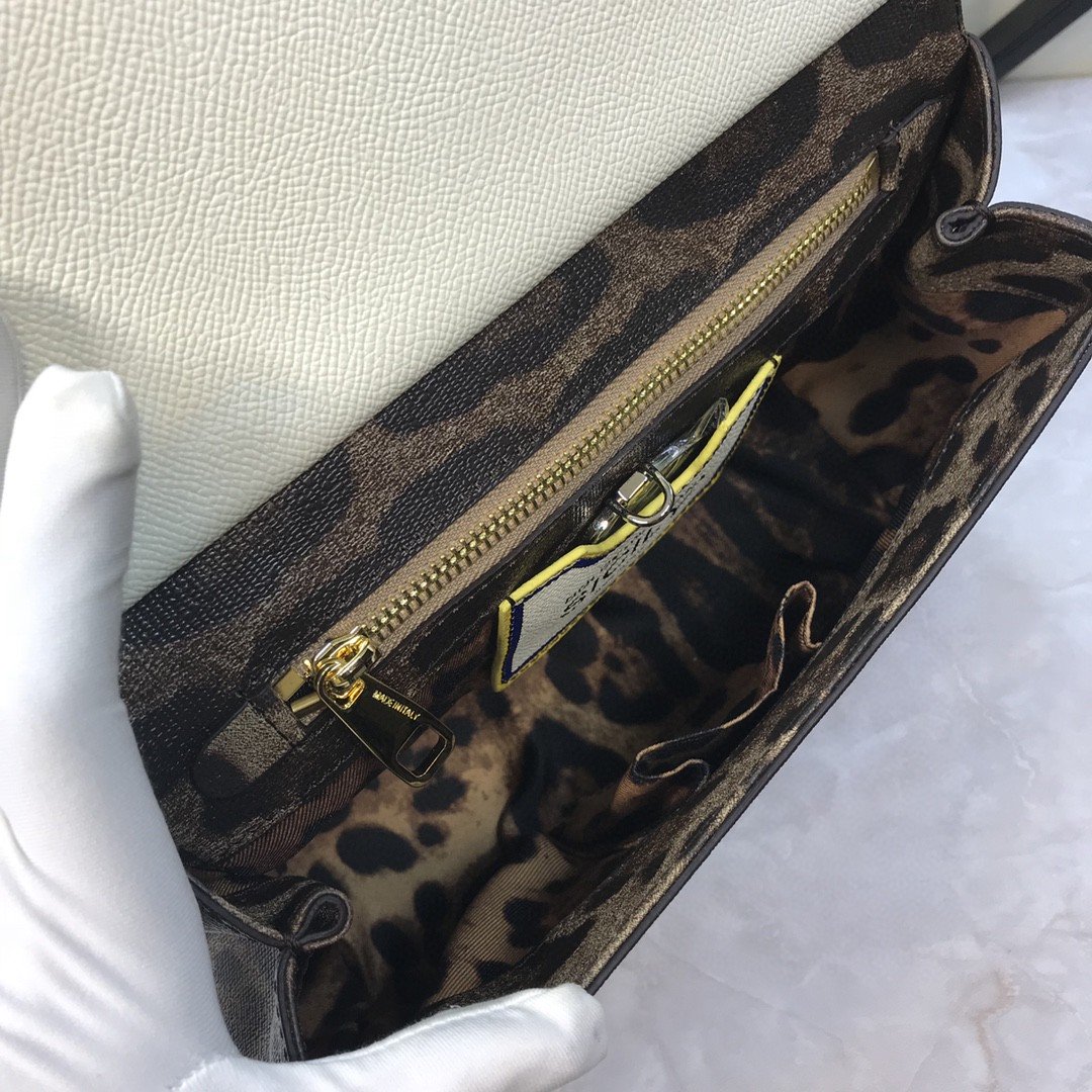 Dolce & Gabbana Medium Sicily Handbag Unique Print Motifs Muticolour For Women 10.2in/26cm DG