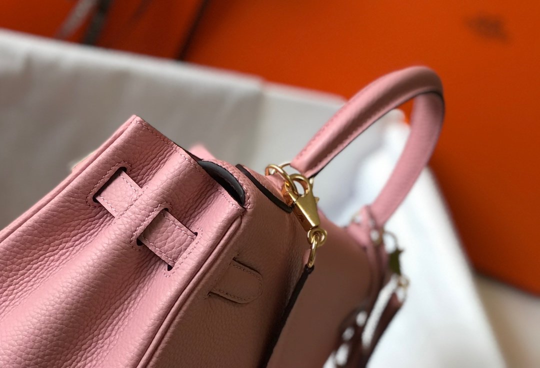 H**me5 Kelly 28cm Bubblegum Pink Togo Bag For Women, Women’s Handbags, Shoulder Bags 11in/28cm