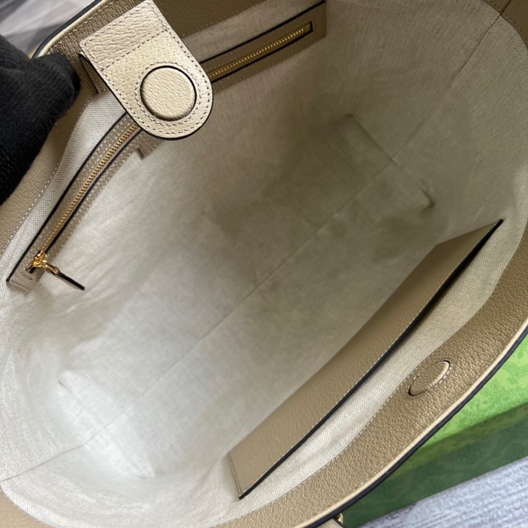 Gvc*1 Ophidia Medium GG Tote Beige For Women, Women’s Bags 15in/38cm GG ‎631685 UULAG 9682