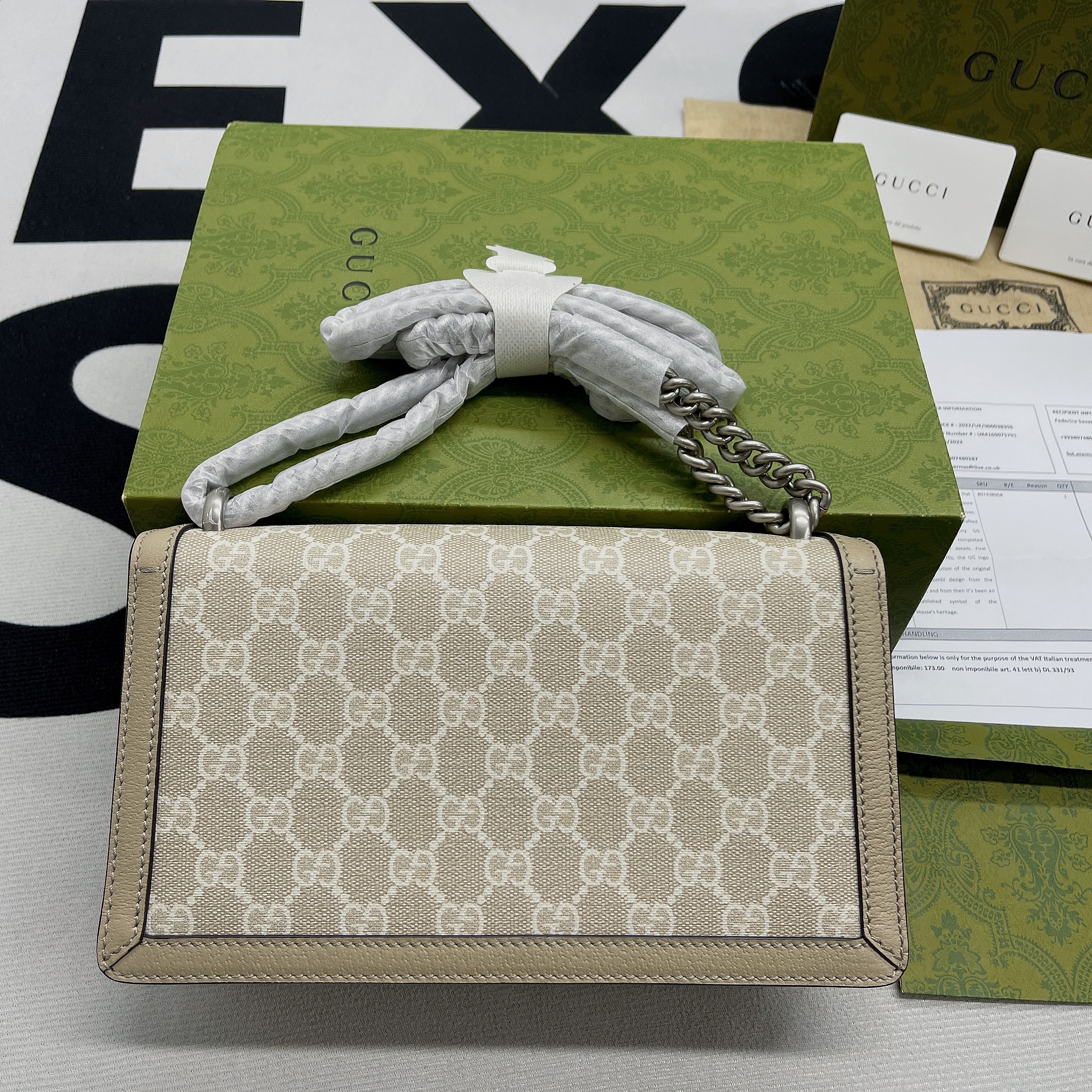 Gvc*1 Dionysus Small GG Bag Beige For Women, Women’s Bags 10in/25cm GG ‎499623 UULBN 9683