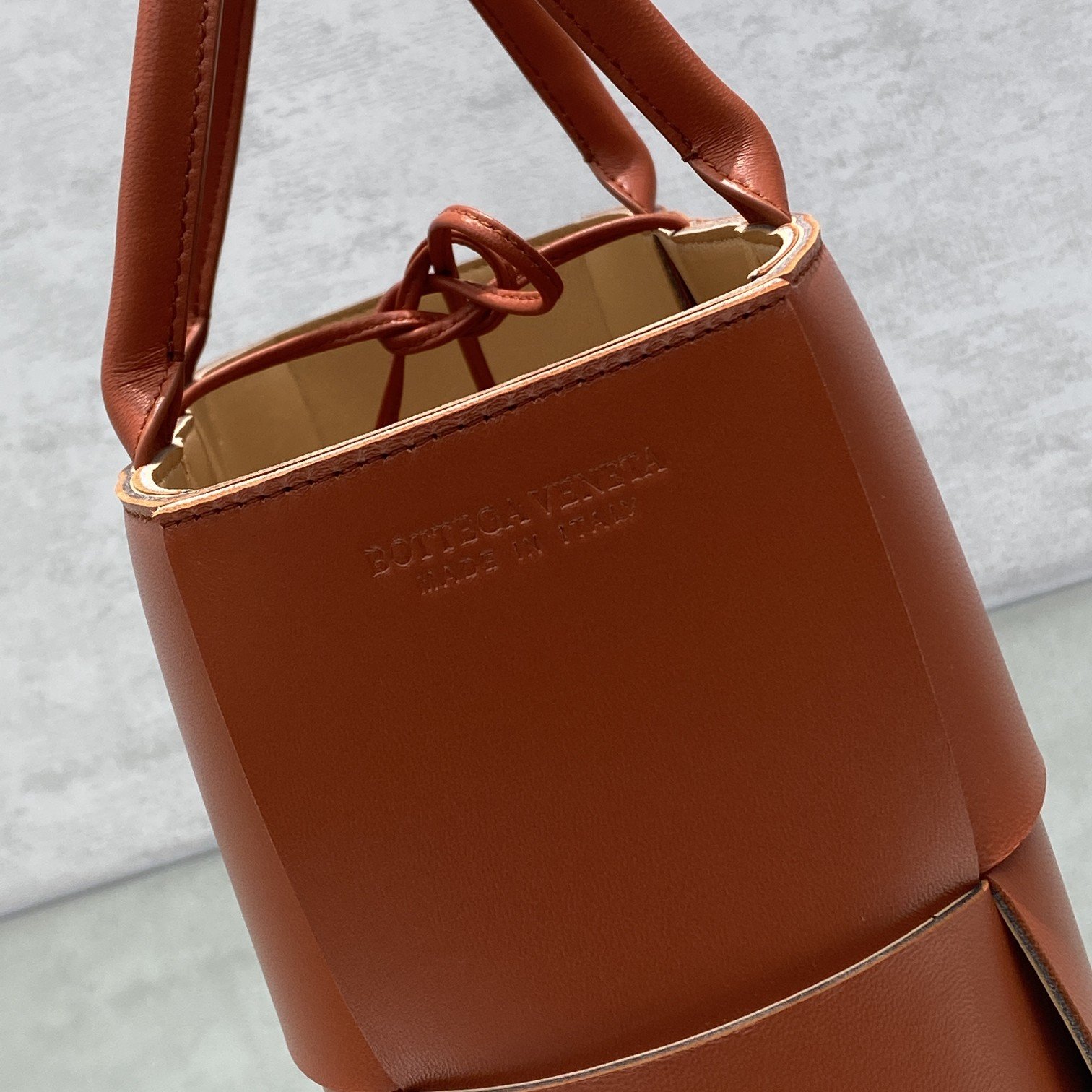 B0tt*ga Ven*ta Small Arco Tote Bag Orange, For Women, Women’s Bags 14.2in/36cm