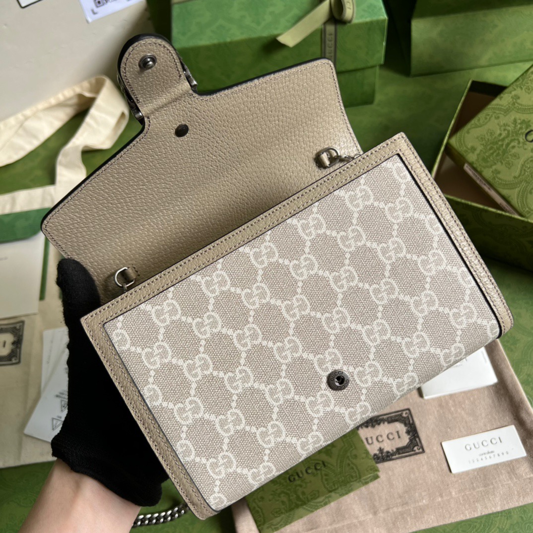 Gvc*1 Dionysus GG Mini Bag Beige For Women, Women’s Bags 7.5in/20cm GG ‎‎421970 UULBN 9683