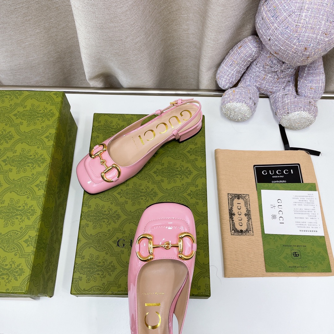 Gvc*1 Women’s Slingback With Horsebit Light Pink For Women GG