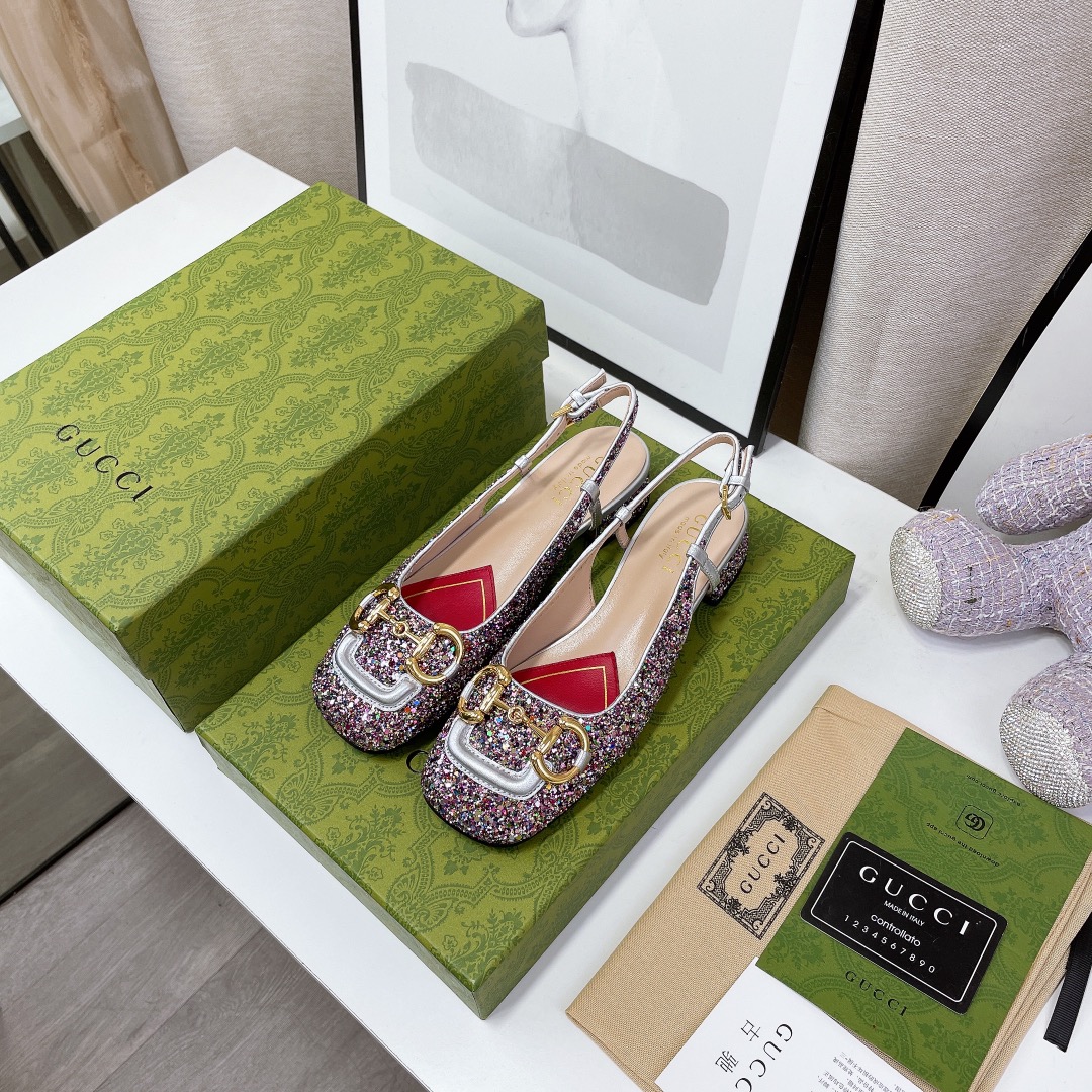 Gvc*1 Lovelight Slingback With Horsebit Multicolor For Women GG