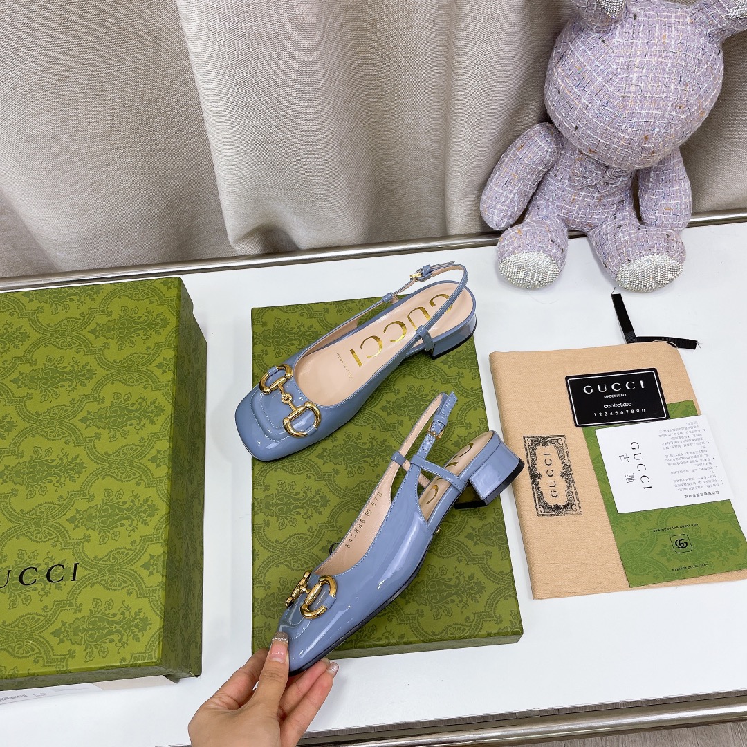 Gvc*1 Women’s Slingback With Horsebit Jade Green For Women GG