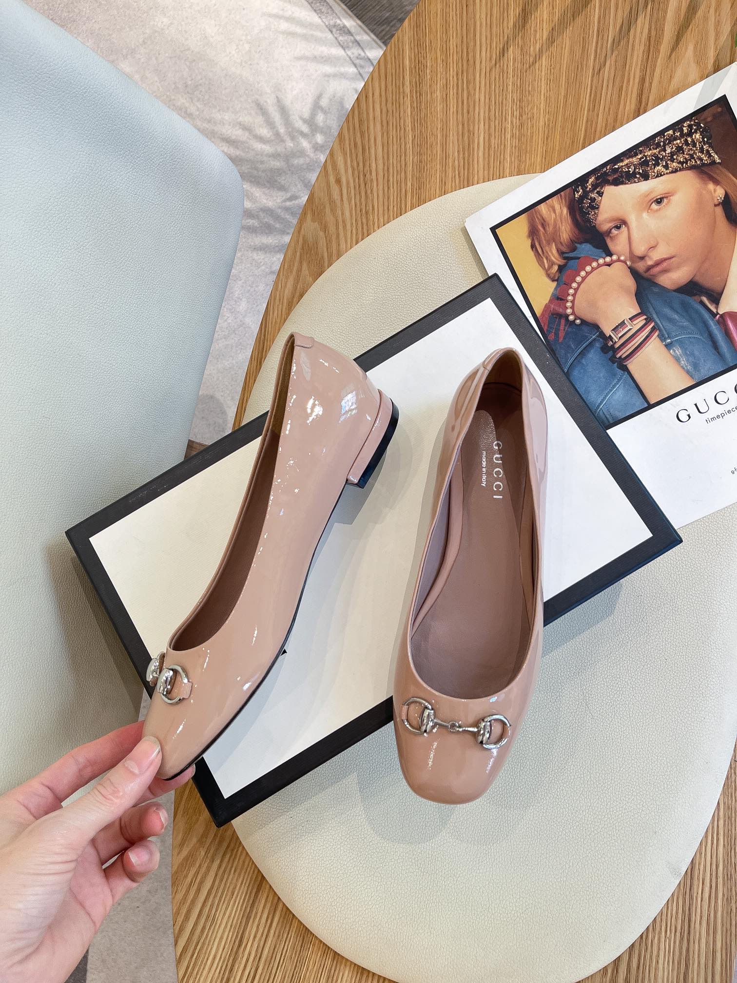 Gvc*1 Women’s Ballet Flat With Horsebit Pink For Women GG