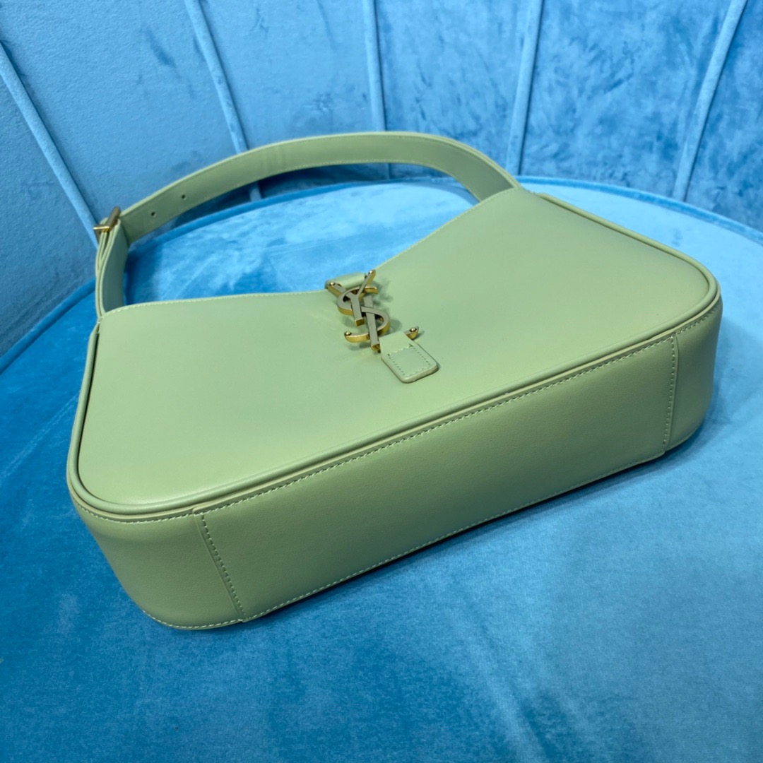 Sa1nt Lau*nt Le 5 À 7 Hobo Bag In Smooth Light Green For Women 9in/23cm Y51 6572282R20W3316