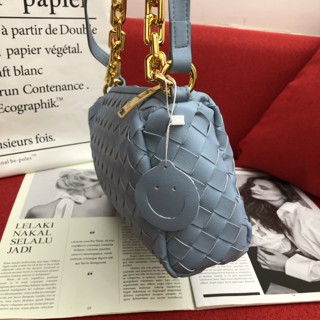 B0tt*ga Ven*ta Crossbody Bag Blue, For Women, Women’s Bags 9.4in/24cm