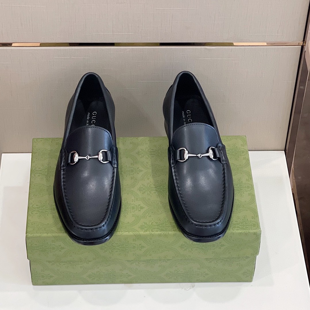 Gvc*1 Men’s 1953 Horsebit Loafer Black For Men 307929 BLM00 1000