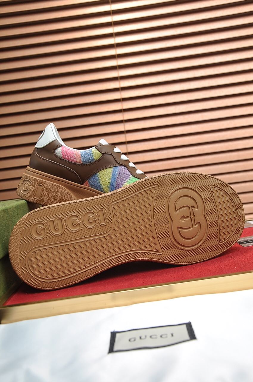 Gvc*1 Men’s Sneaker With Pale Rainbow Brown For Men ‎669582