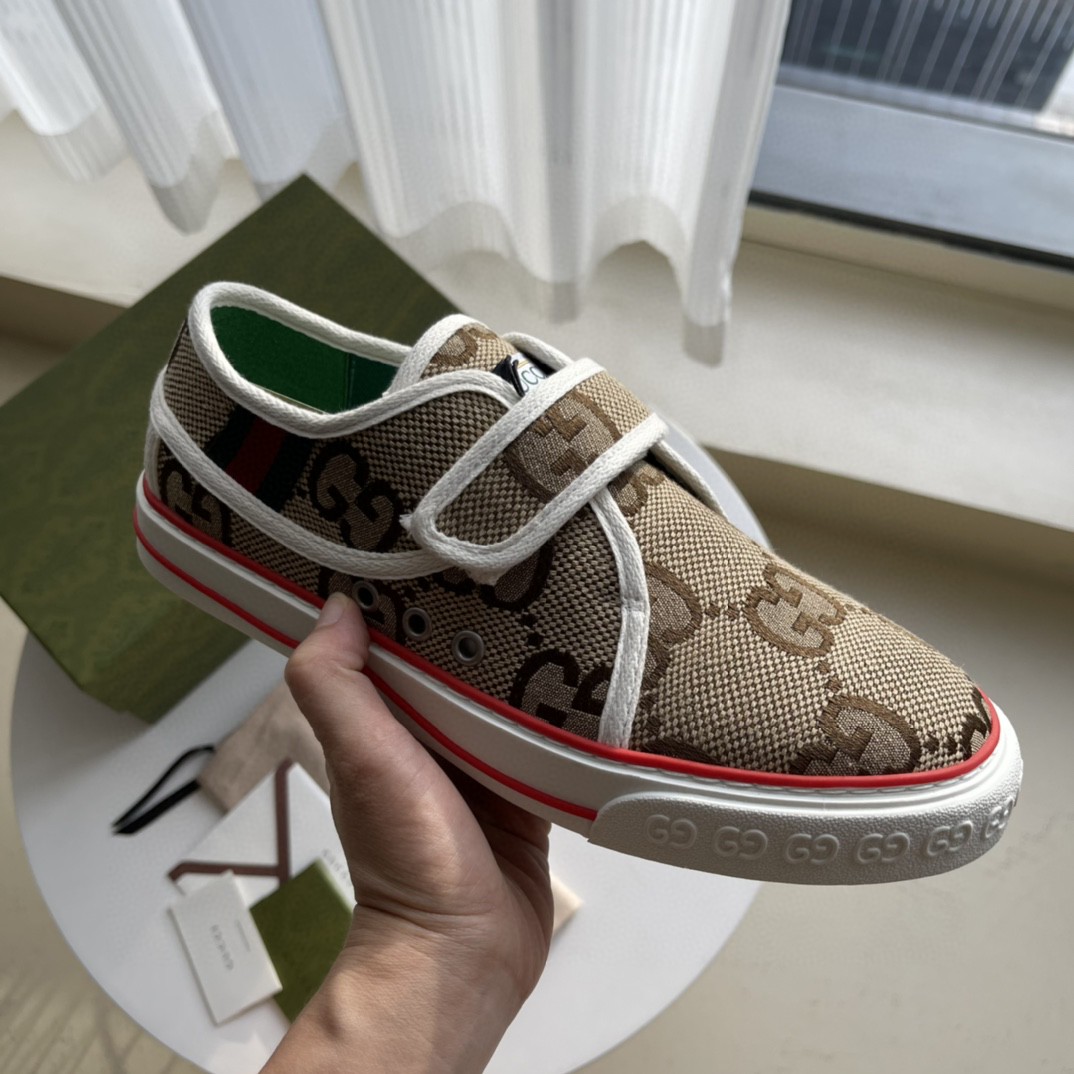 Gvc*1 Women’s Maxi GG Tennis 1977 Sneaker Brown For Women ‎692918 UKO70 2584