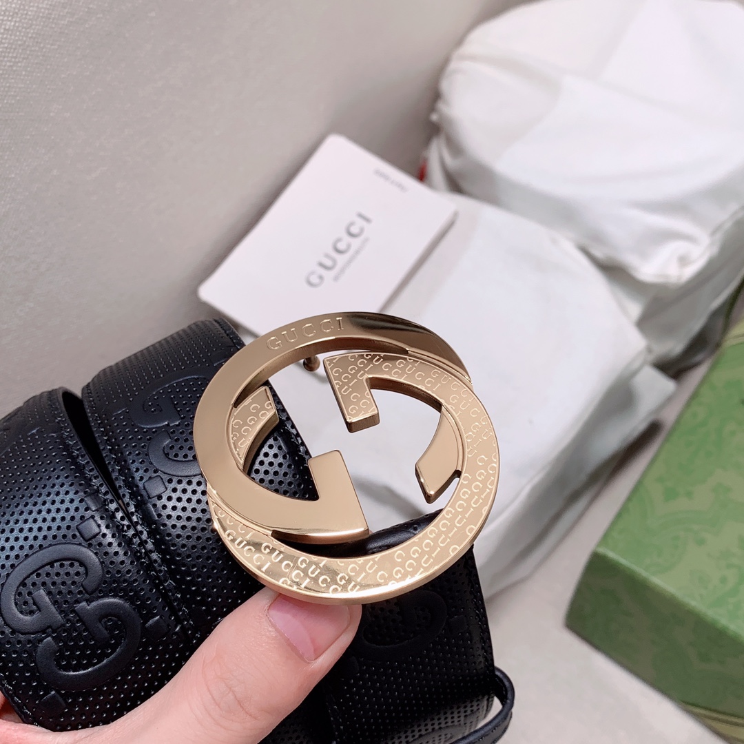 Gvc*1 GG Marmont Reversible Belt Black, Women Belt
