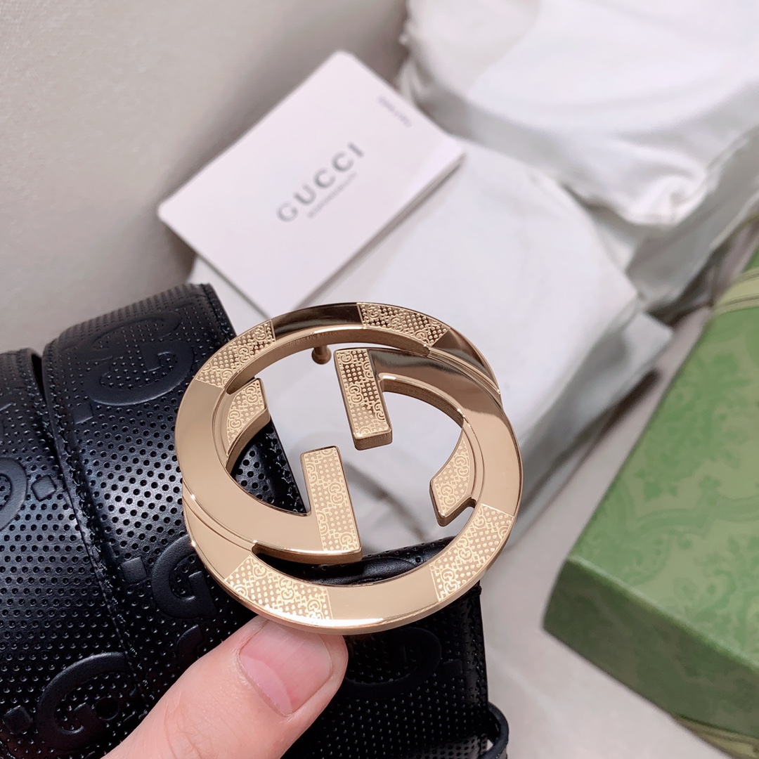 Gvc*1 GG Marmont Reversible Belt Black, Women Belt