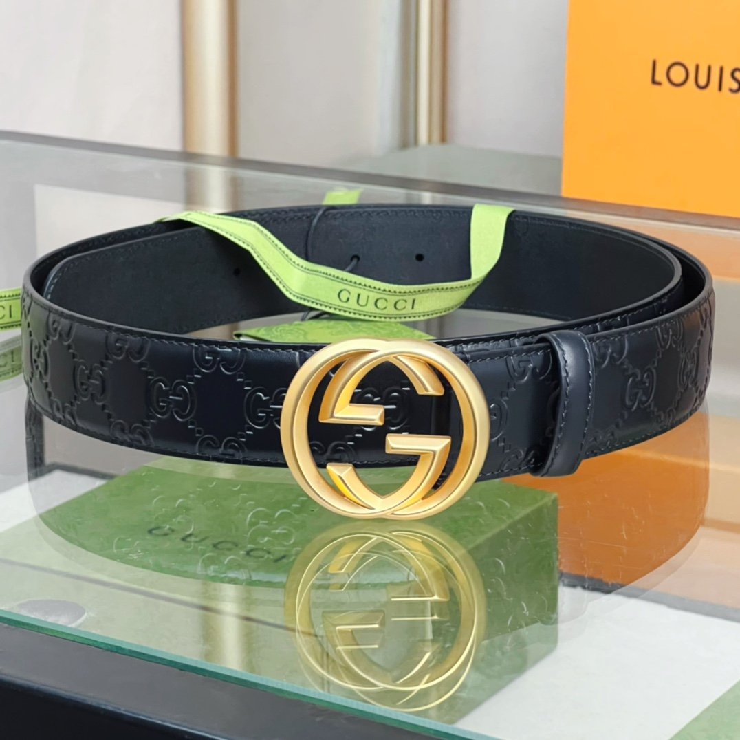Gvc*1 GG Marmont Reversible Belt Black