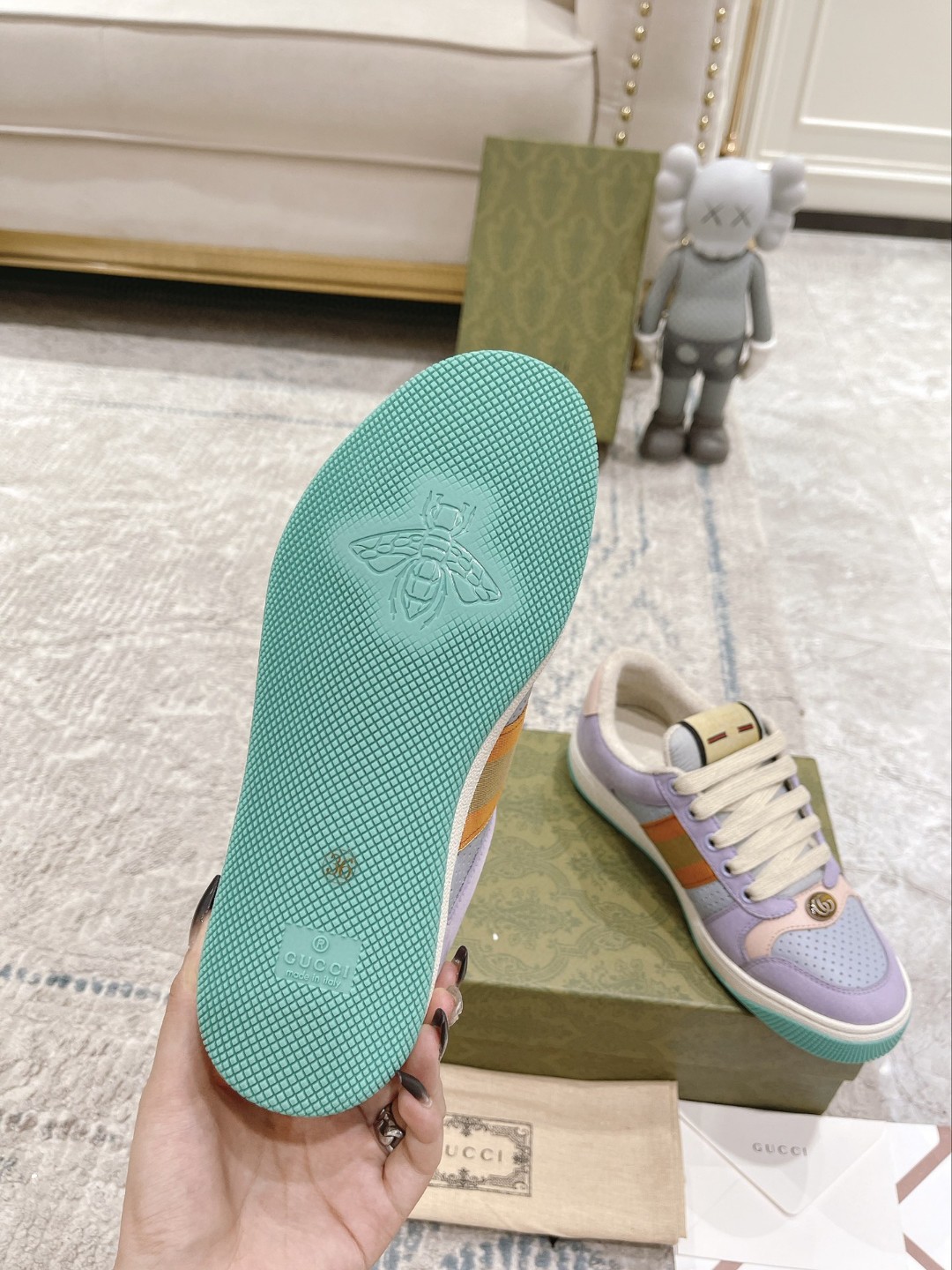 Gvc*1 Women’s Gvc*1 Lovelight Screener Sneaker Lilac For Women ‎708295 0YIA0 5380