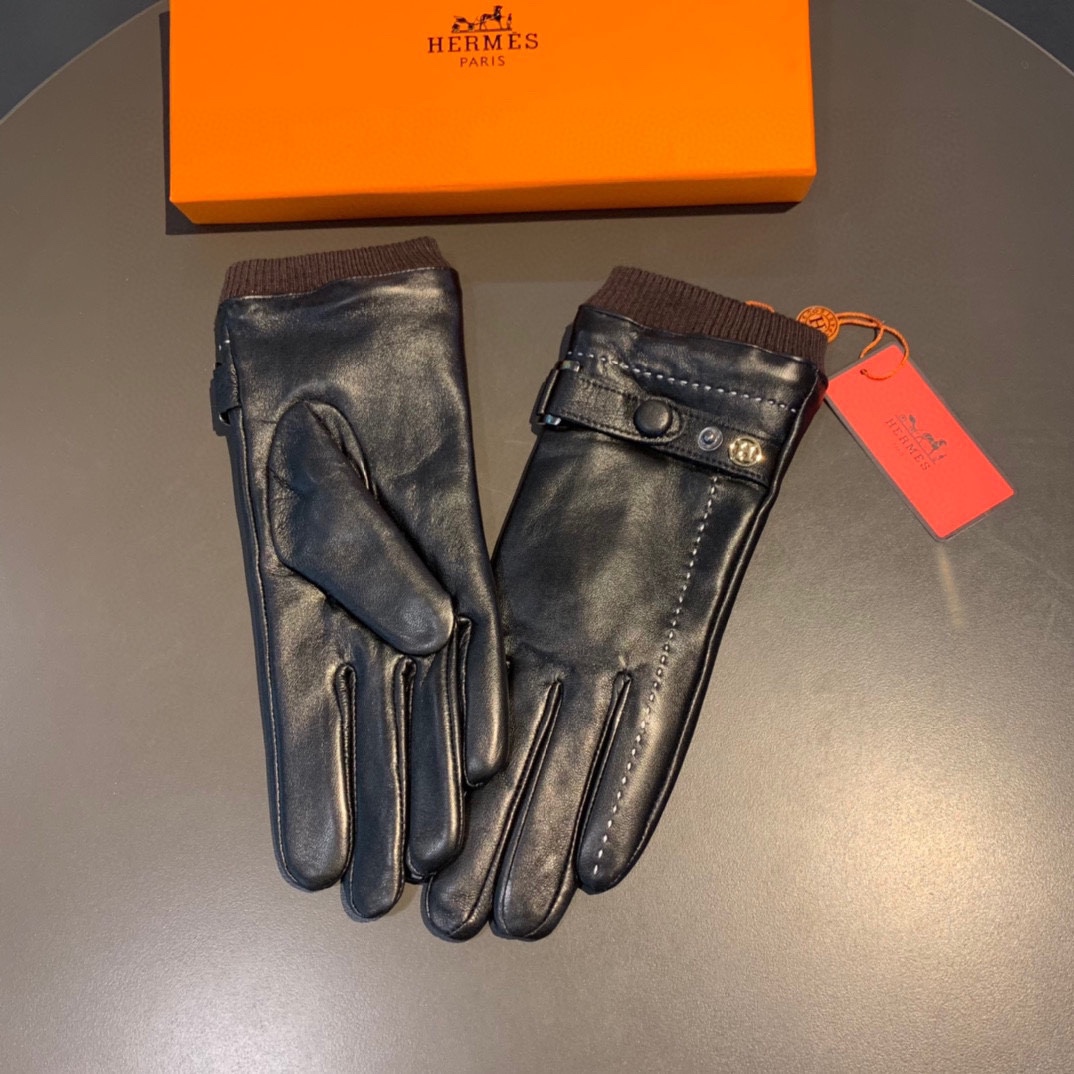 H**me5 Soya Gloves In Black