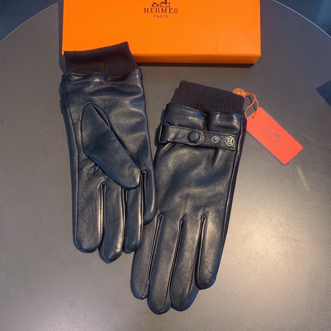 H**me5 Soya Gloves In Black