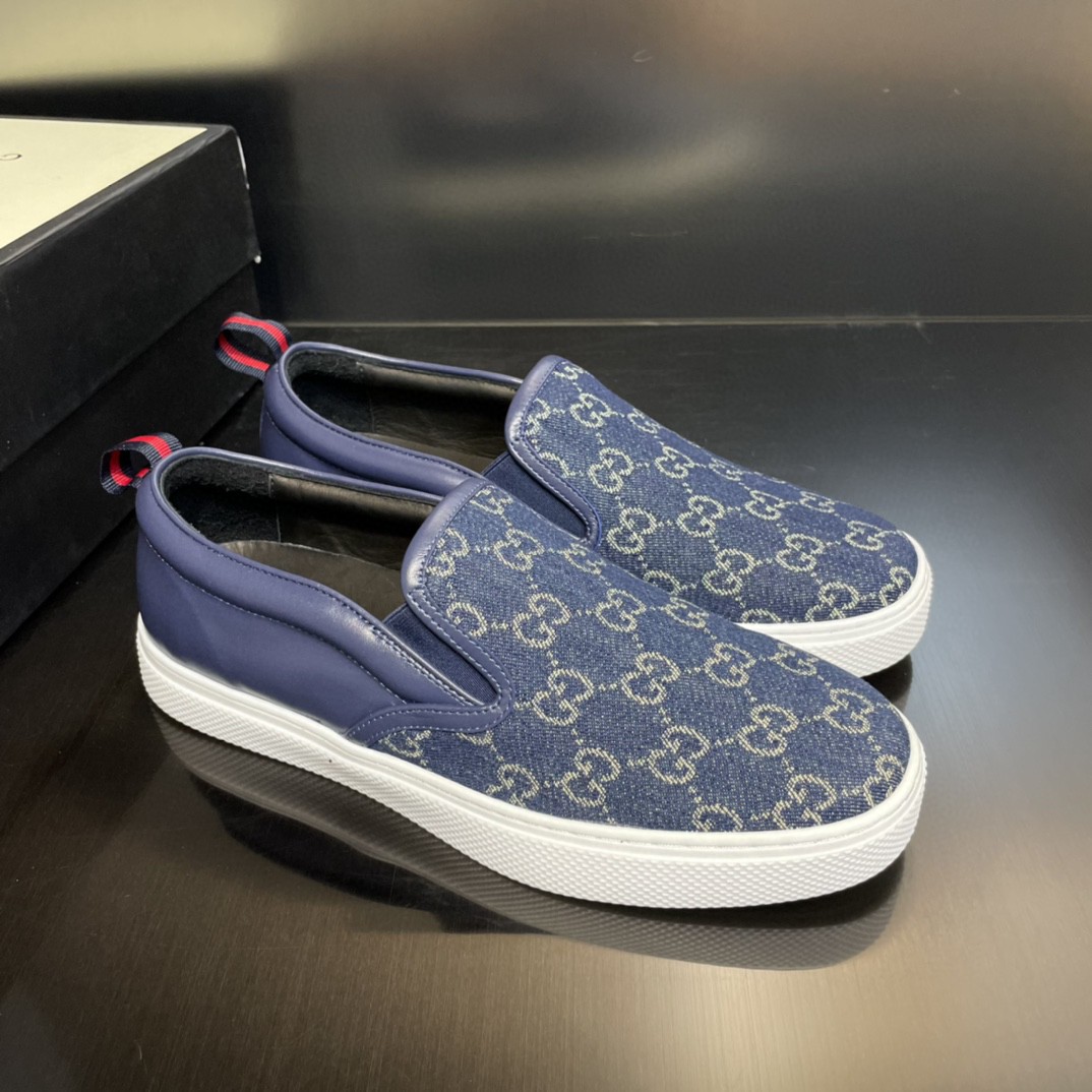 Gvc*1 Men’s GG Svp*me Slip-on Sneaker Blue For Men 407362