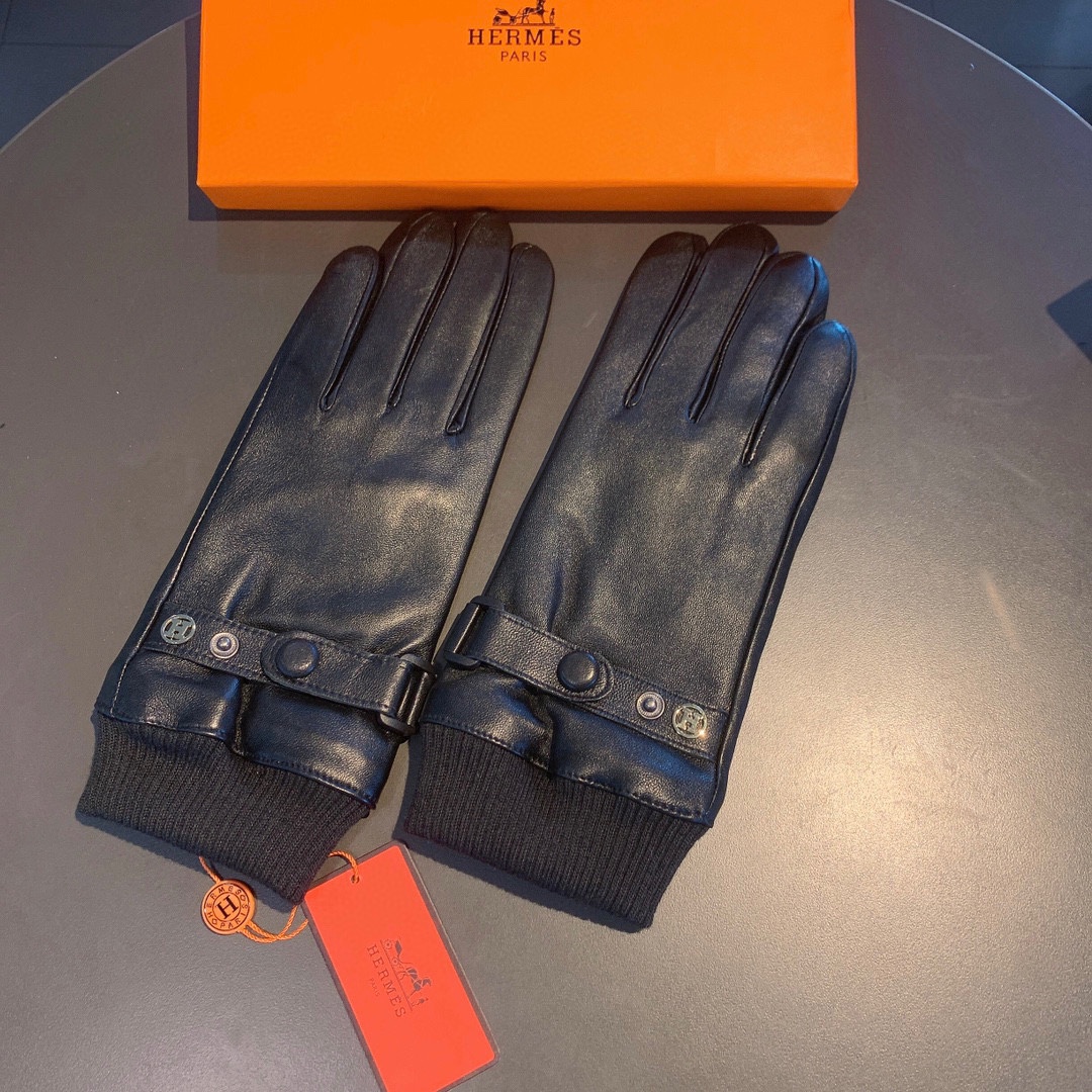 H**me5 Soya Gloves In Black