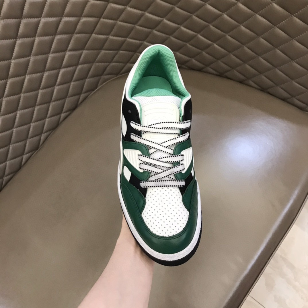 Gvc*1 Men’s Basket Sneaker Dark Green For Men 661308