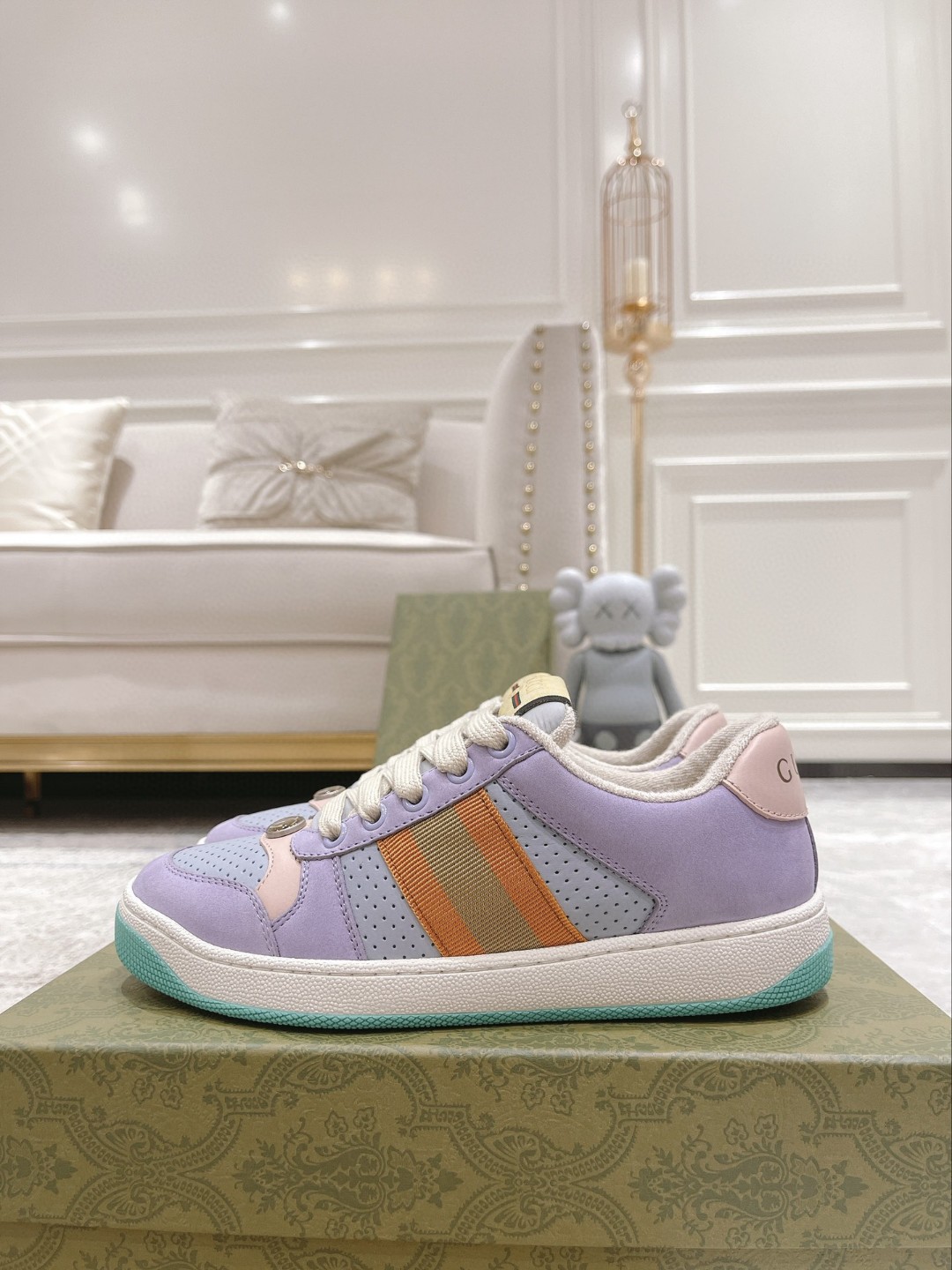 Gvc*1 Women’s Gvc*1 Lovelight Screener Sneaker Lilac For Women ‎708295 0YIA0 5380