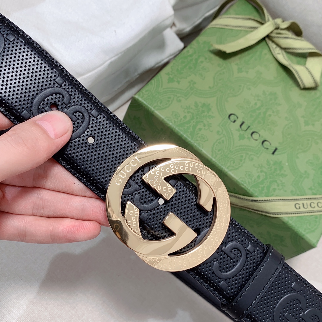 Gvc*1 GG Marmont Reversible Belt Black, Women Belt