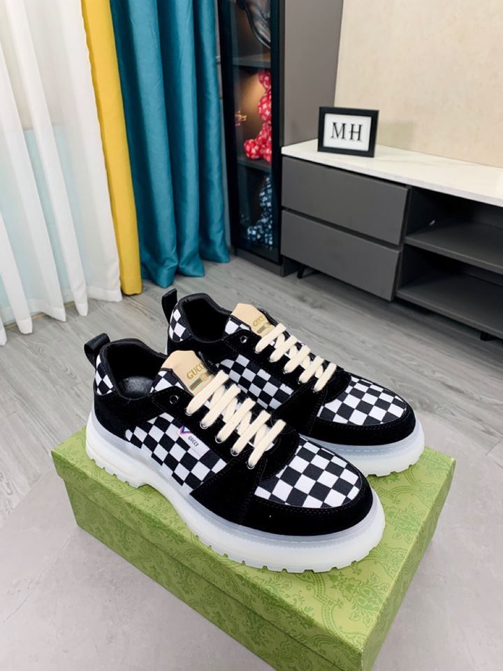 Gvc*1 Men’s Sneaker Caro Black And White For Men