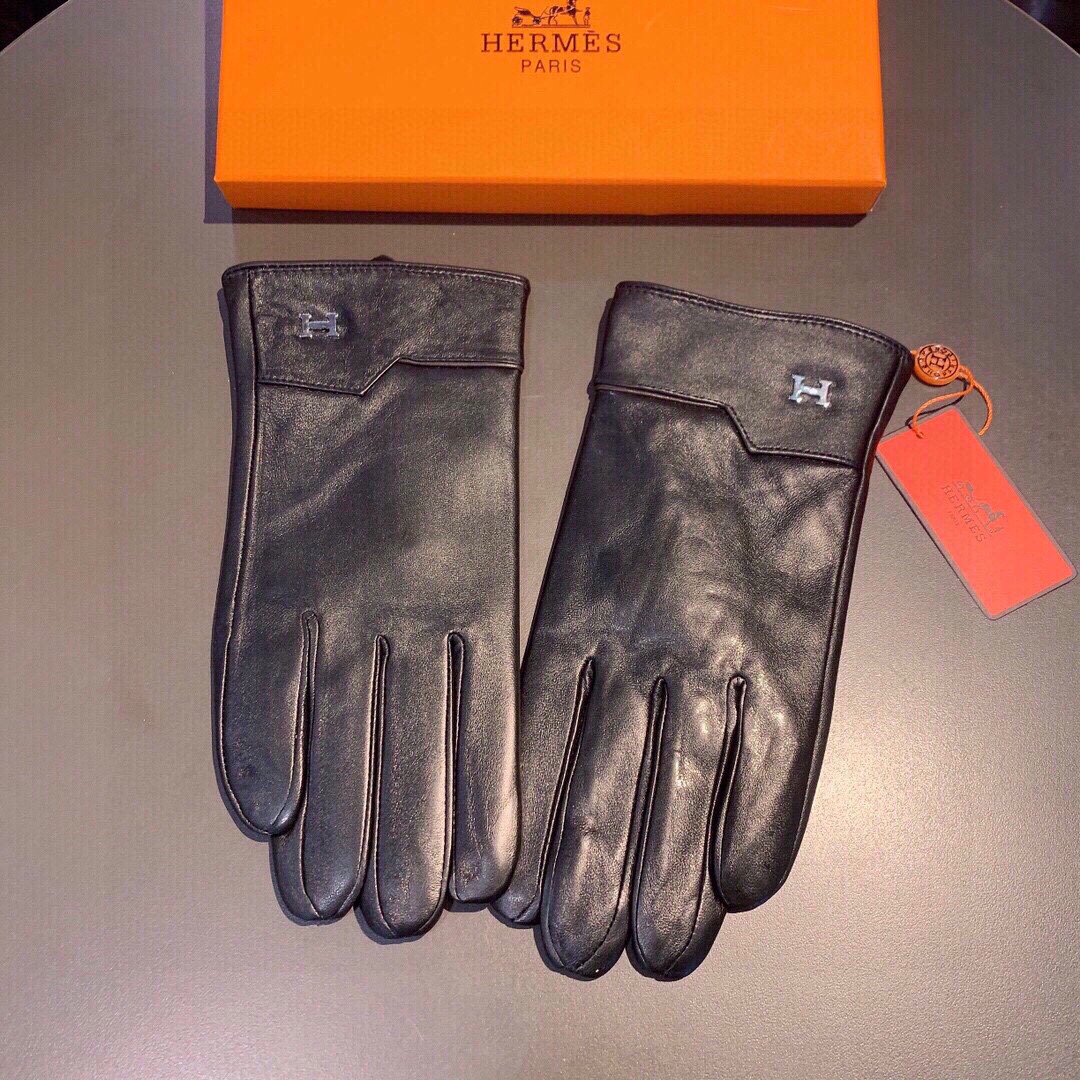 H**me5 Soya Gloves In Black