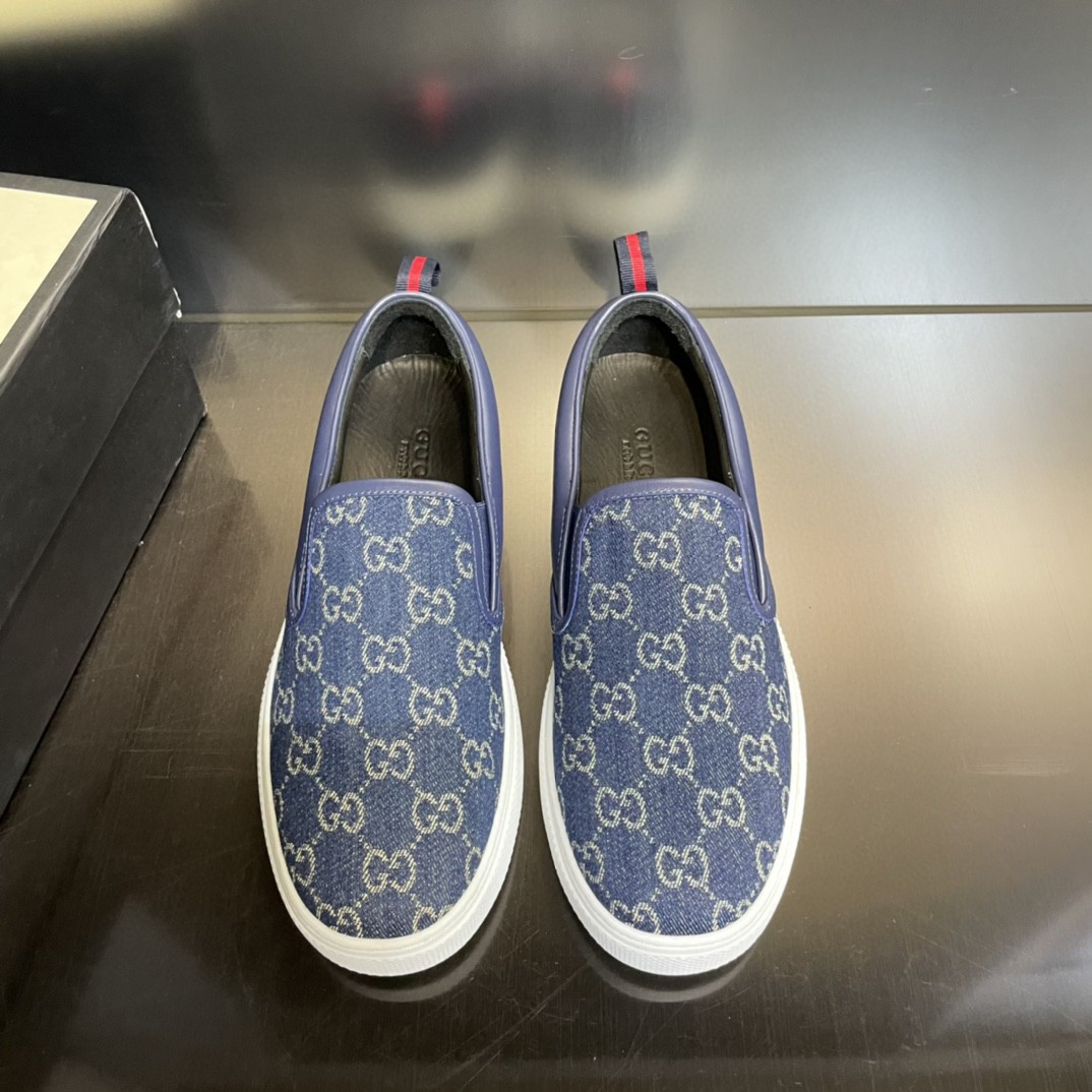 Gvc*1 Men’s GG Svp*me Slip-on Sneaker Blue For Men 407362