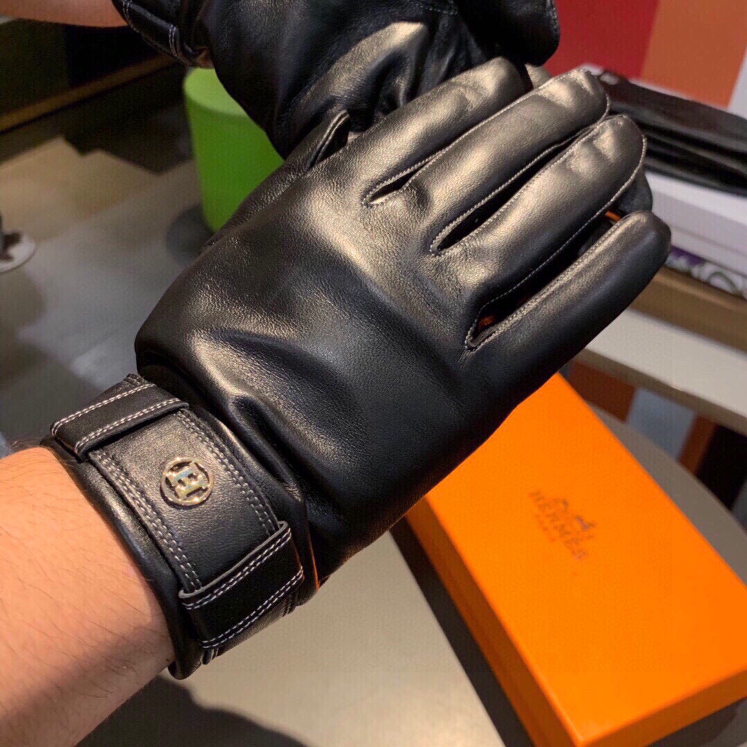 H**me5 Soya Gloves In Black