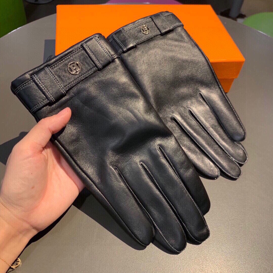 H**me5 Soya Gloves In Black