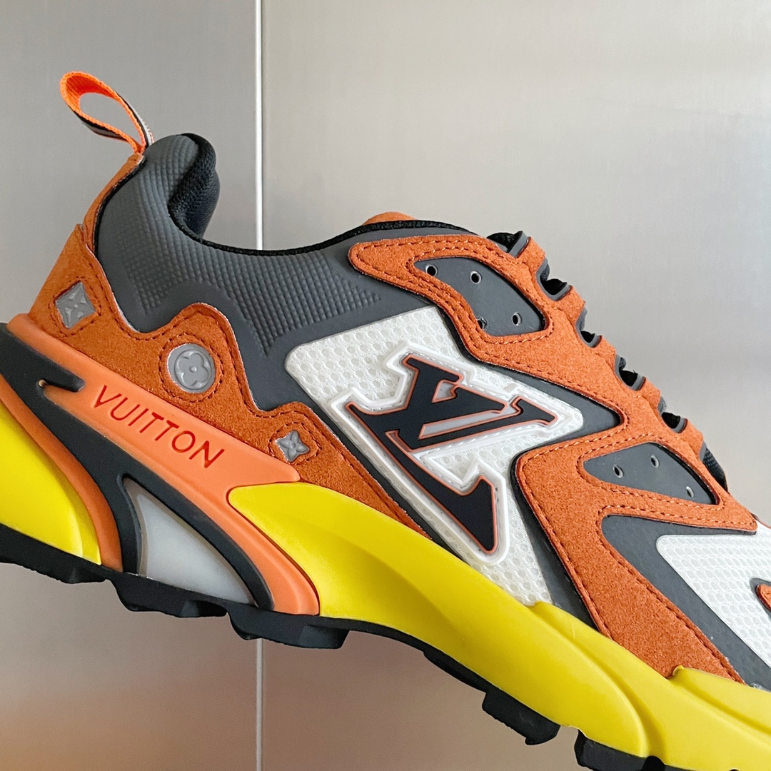L0vis Vvtt0n Men’s LV Runner Tatic Sneaker Orange For Men LV