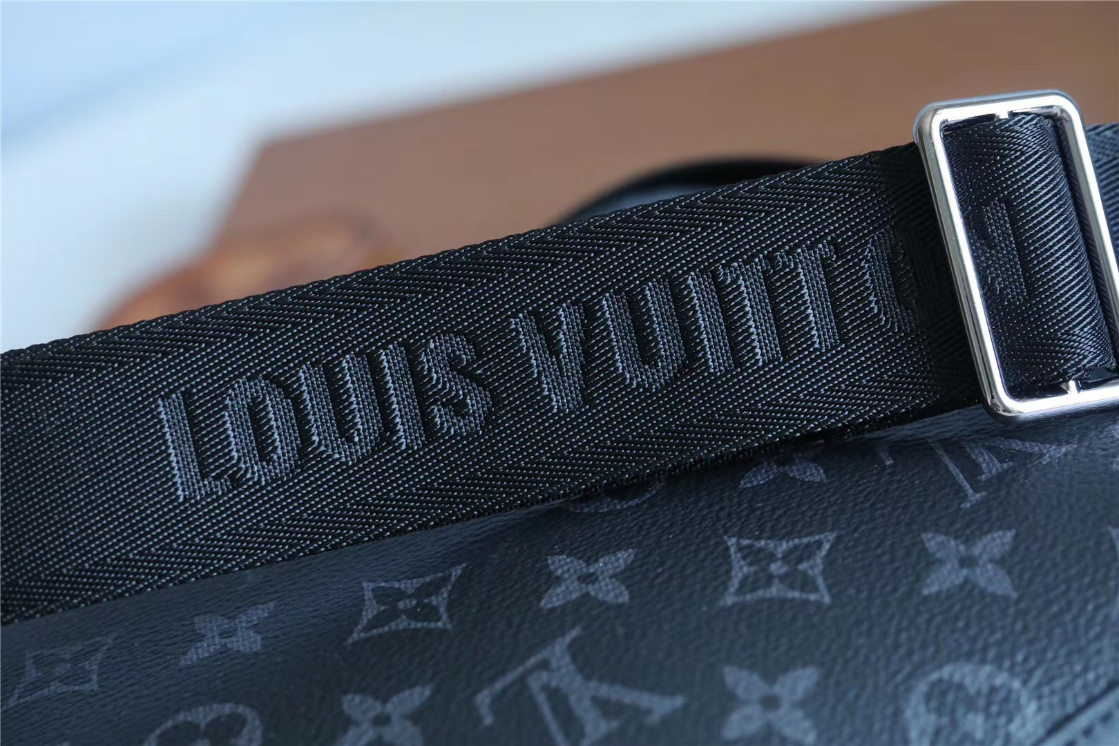 L0vis Vvtt0n Trio Messenger Monogram Eclipse and Monogram Eclipse Reverse For Men, Men’s Bags, Shoulder And Crossbody Bags 9.5in/25cm LV M69443