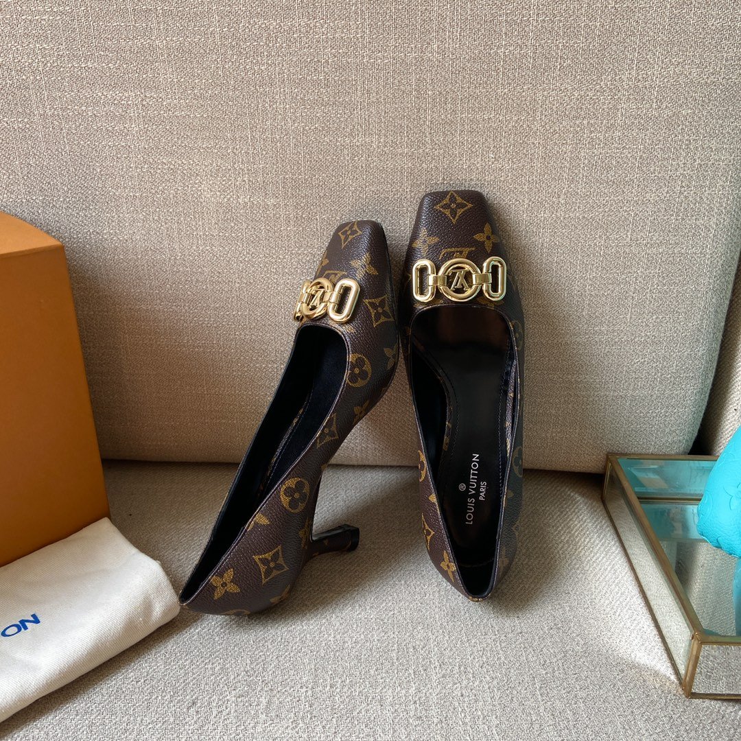 L0vis Vvtt0n Women’s Rotary Pump Cacao Brown For Women LV