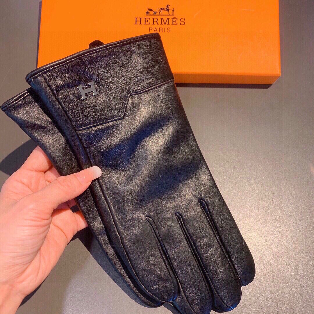 H**me5 Soya Gloves In Black
