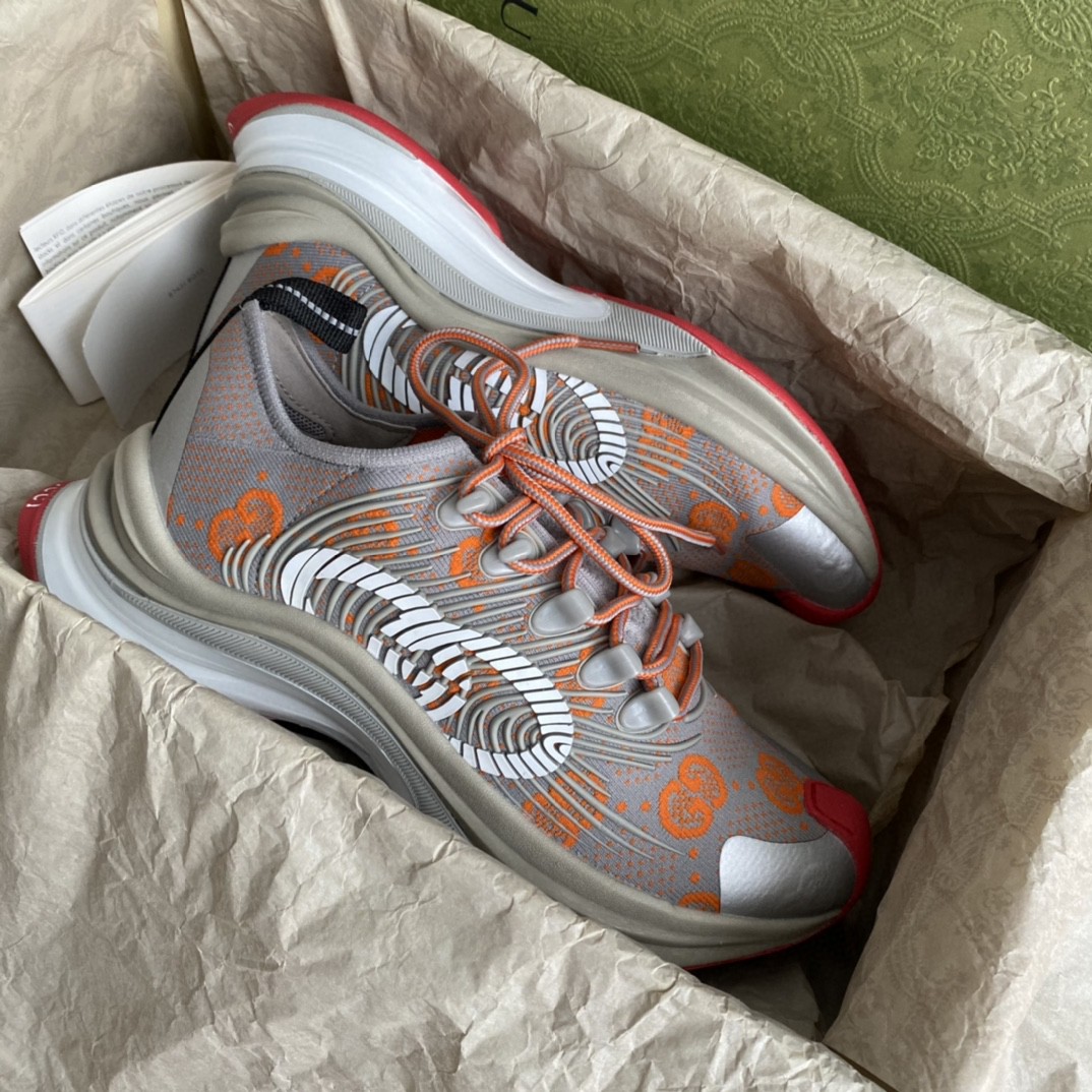 Gvc*1 Run Men’s Sneaker Gray Orange For Men 680900 UF310 1270