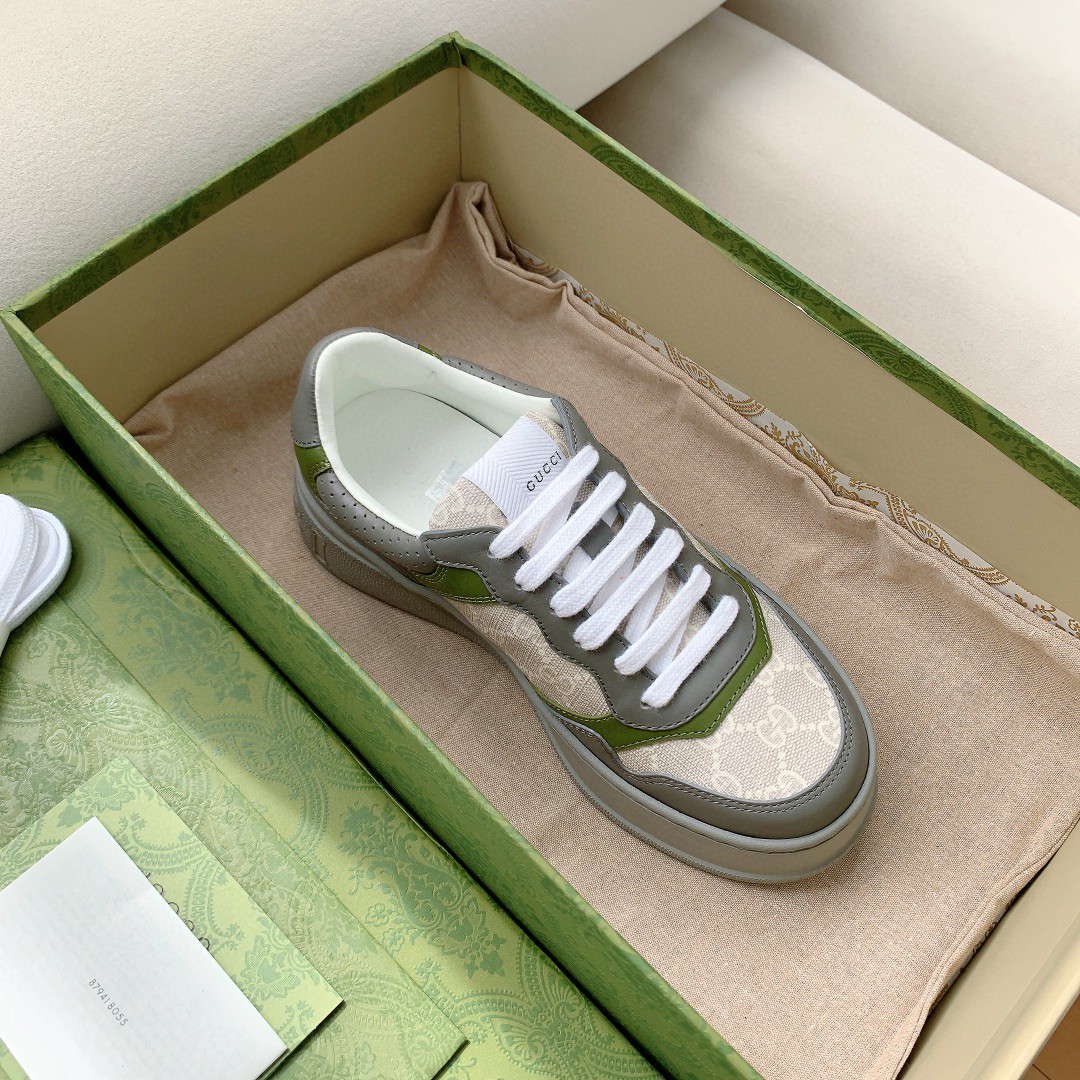 Gvc*1 Men’s GG Sneaker Green And Gray Svp*me For Men 700641 UPG90 1282