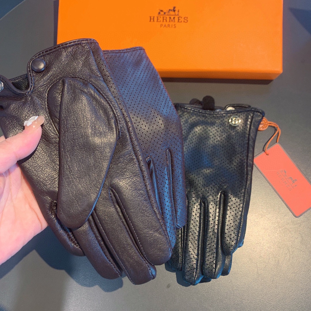 H**me5 Soya Gloves In Dark Purple
