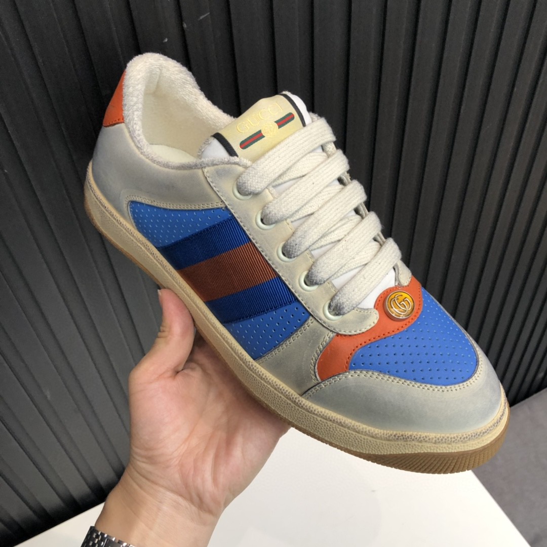Gvc*1 Women’s Screener Low-Top Blue White For Women 546163 0YI20 9581