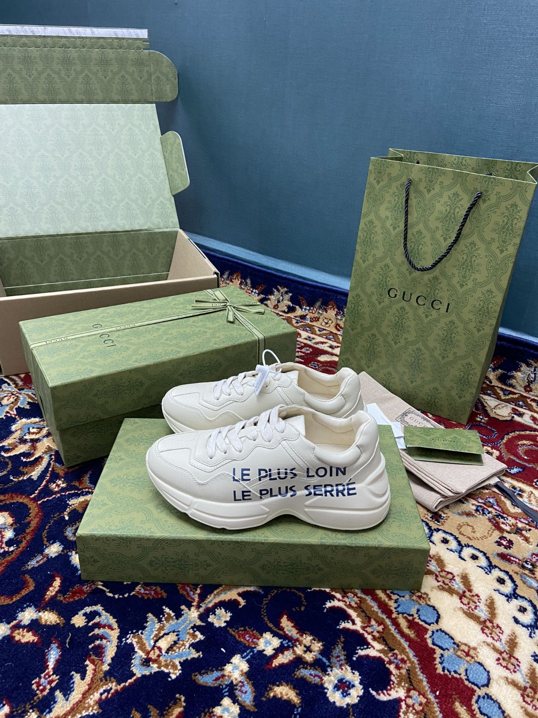 Gvc*1 Men’s Rhyton Sneaker With Anchor White Ivory For Men 576052