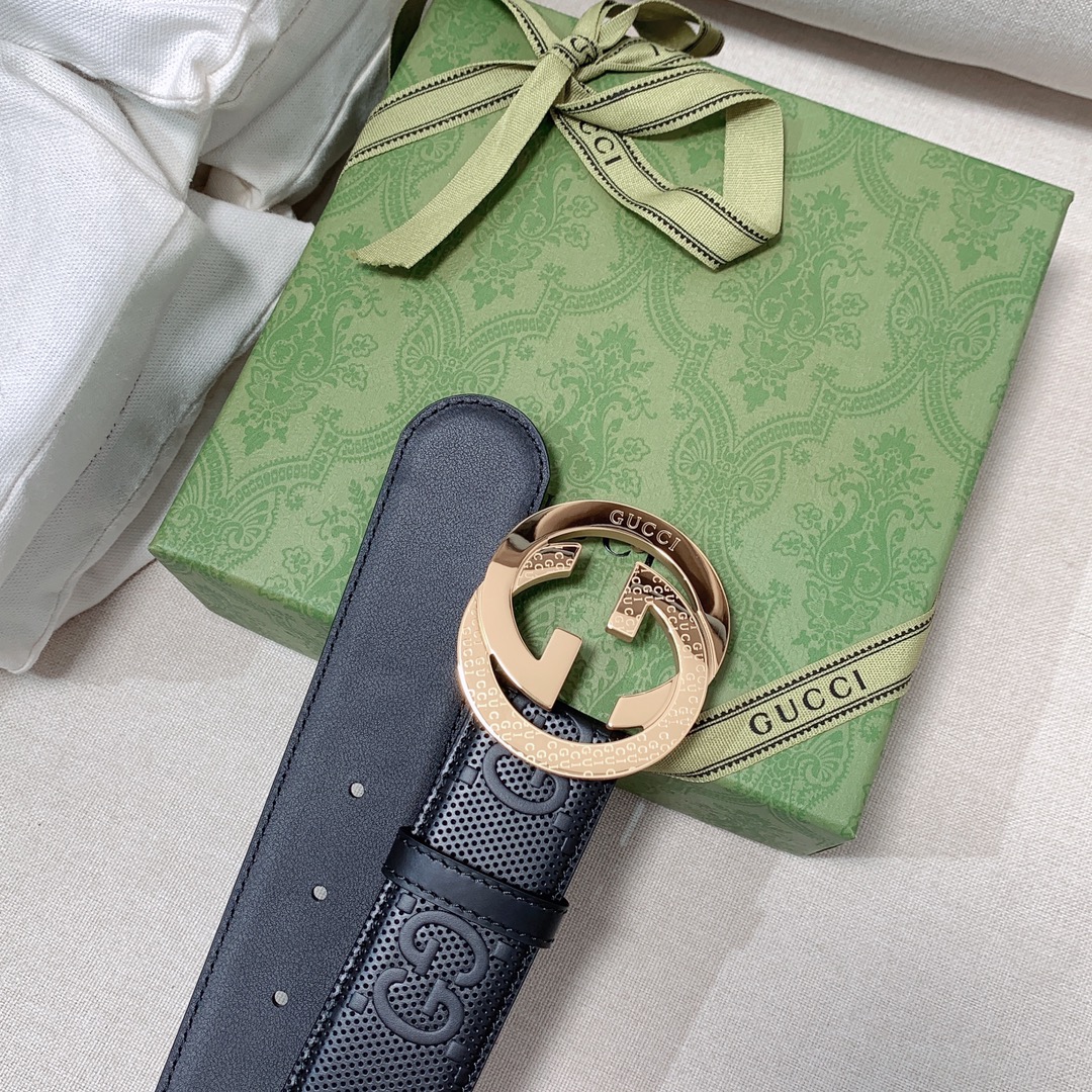 Gvc*1 GG Marmont Reversible Belt Black, Women Belt