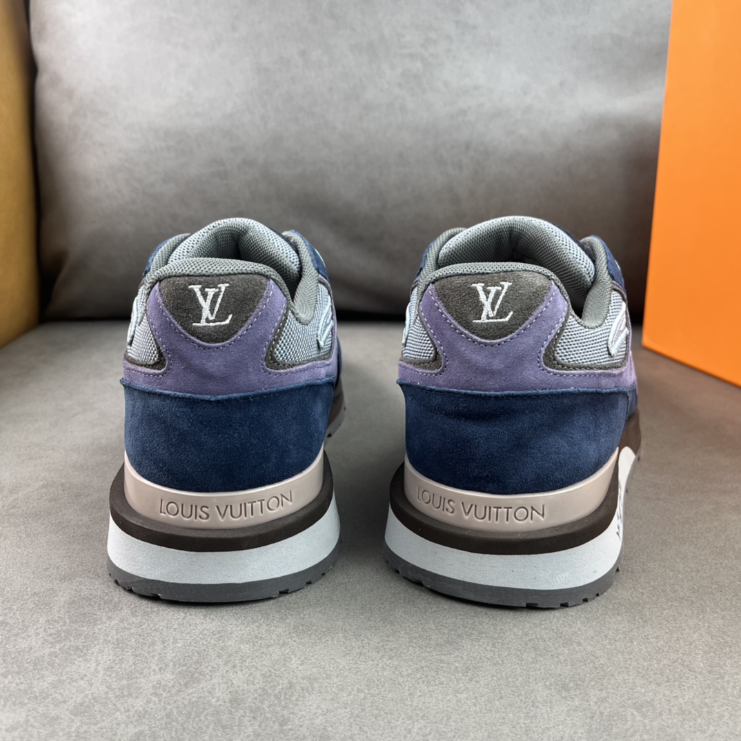 L0vis Vvtt0n Run Away Sneaker Blue For Men LV 1A9J03
